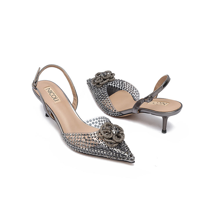 Devon  Luxury Embellished High Heel 