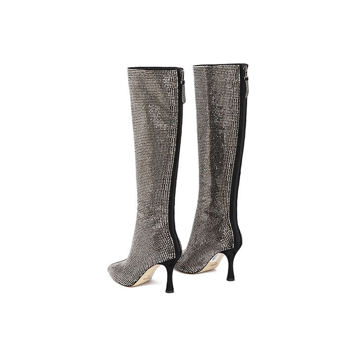 Enero-Gun  Luxury Embellished Boots