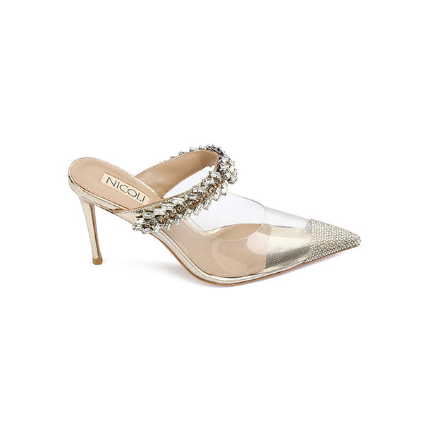 Flossie Luxury Embellished Mule