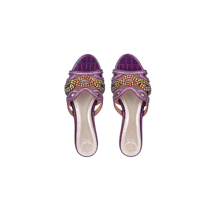 Floris  Luxury Embellished Flats 