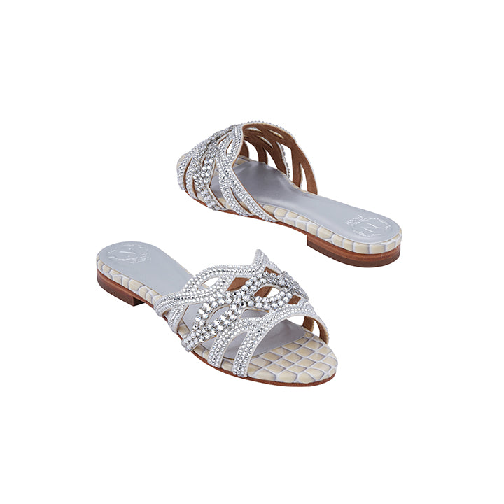 Floris  Luxury Embellished Flats 