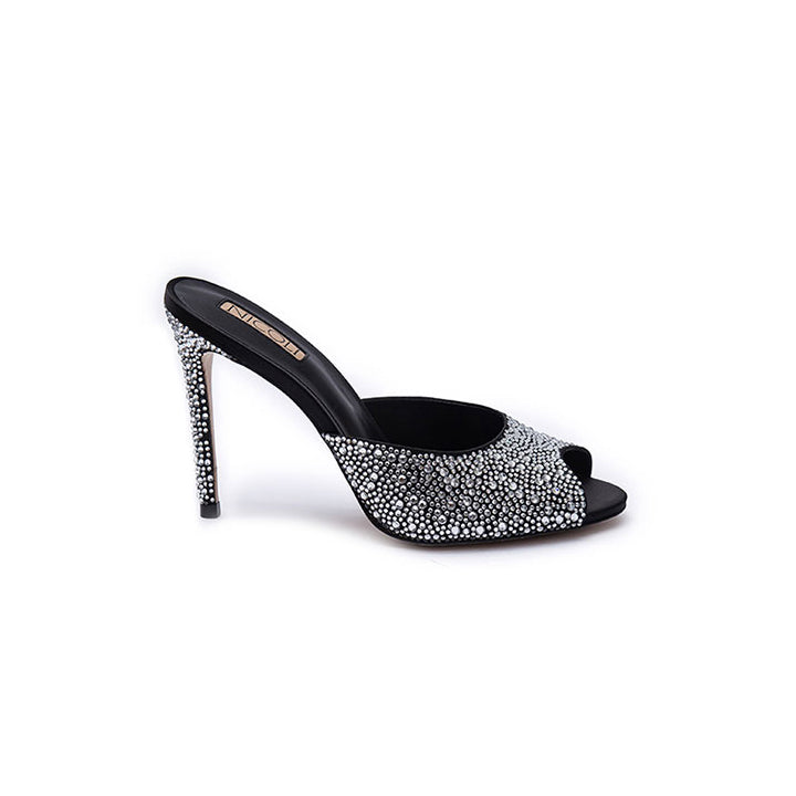 Lilou  Luxury Embellished Mule 