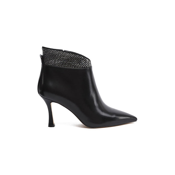 Laiken - Black  Luxury Embellished Boots