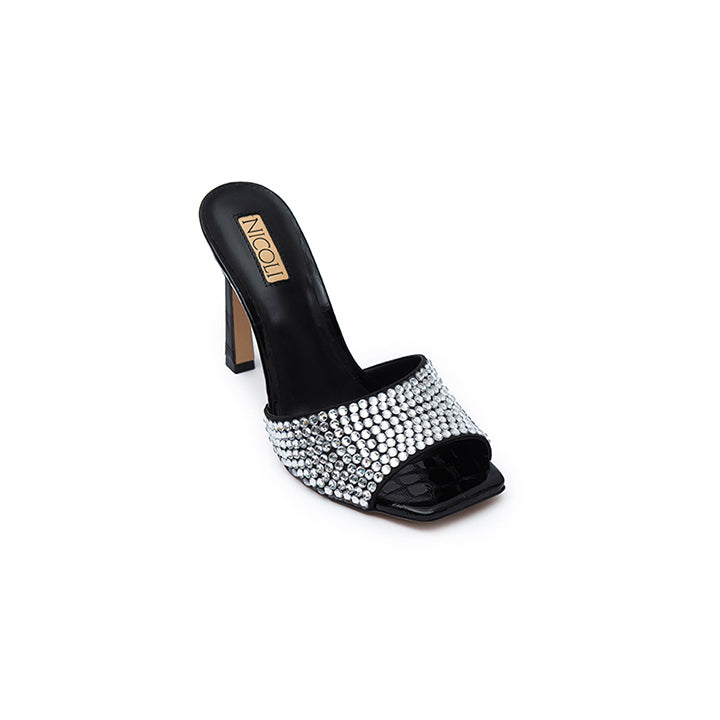 Marion  Luxury Embellished Mule 