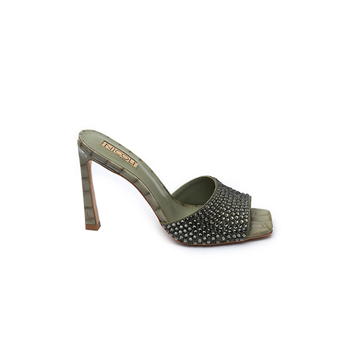 Marion  Luxury Embellished Mule 