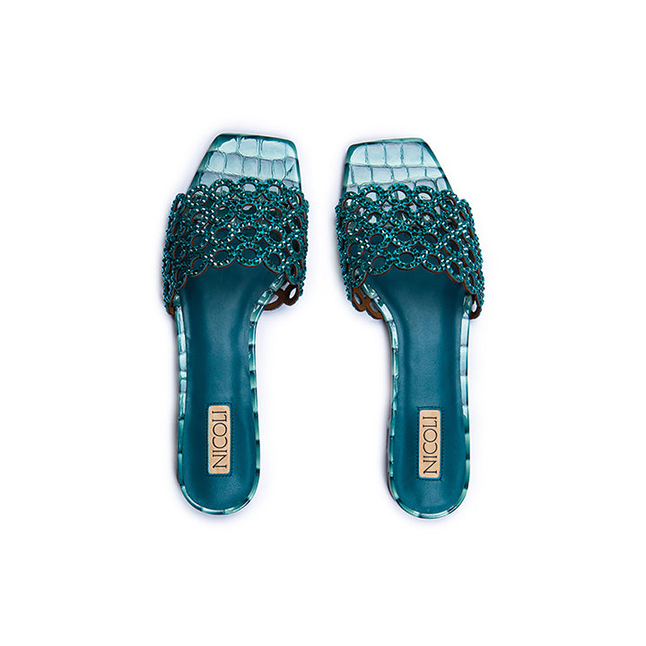 Materna  Luxury Embellished Flats 