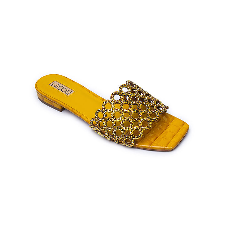 Materna  Luxury Embellished Flats 