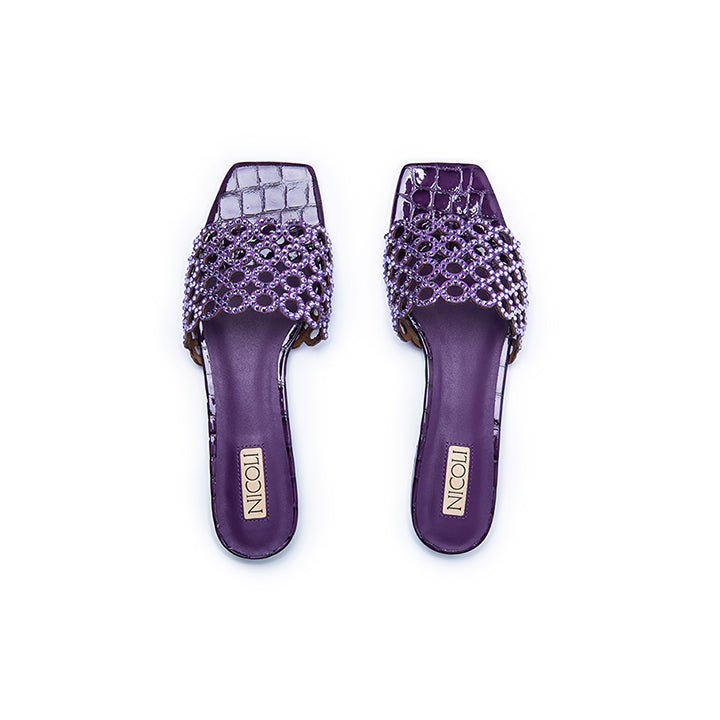 Materna  Luxury Embellished Flats 