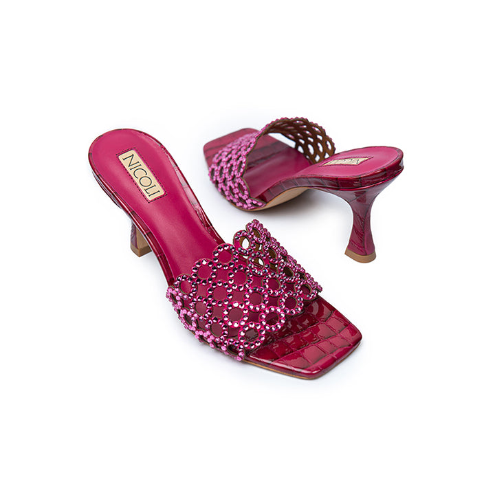 Revello  Luxury Embellished High Heel 