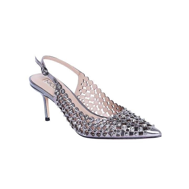 Santiago  Luxury Embellished High Heel 