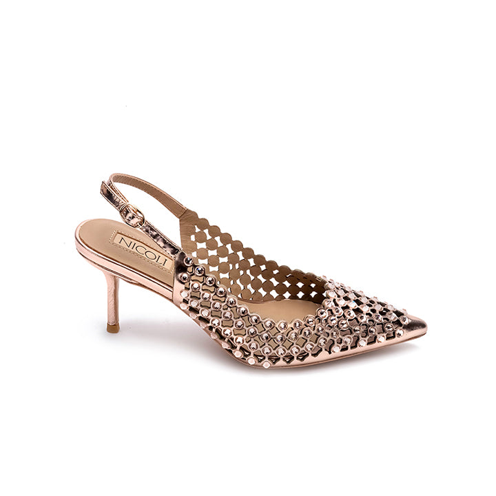 Santiago  Luxury Embellished High Heel 