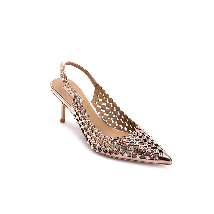 Santiago  Luxury Embellished High Heel 