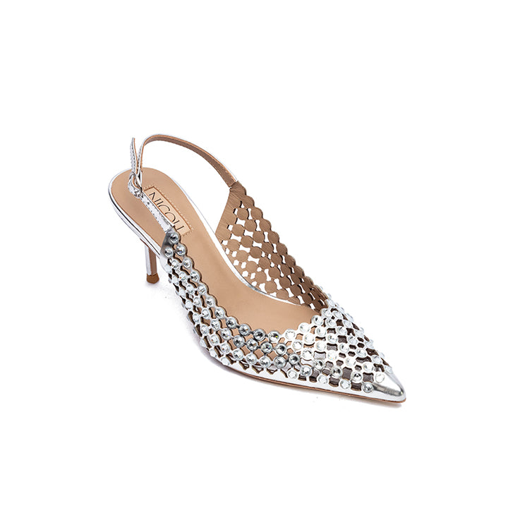 Santiago  Luxury Embellished High Heel 