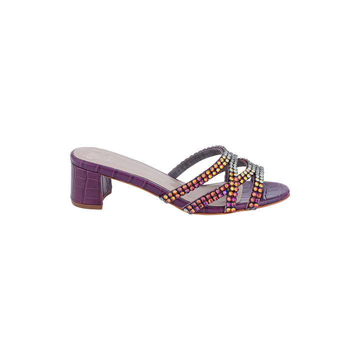 Sigmond  Luxury Embellished Box Heel 