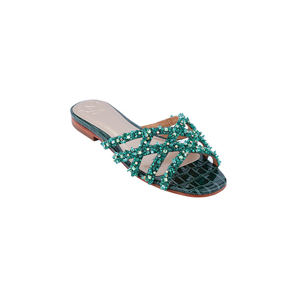 Strati  Luxury Embellished Flats 