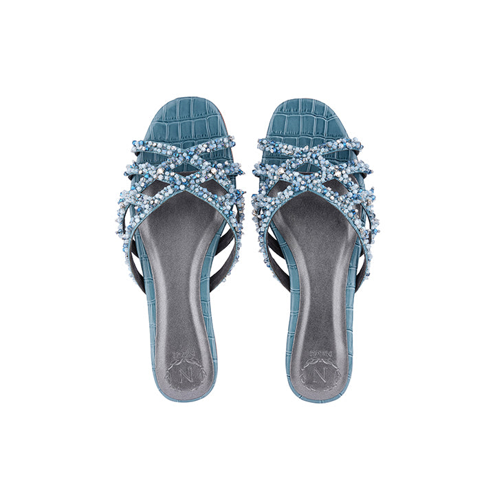 Strati  Luxury Embellished Flats 