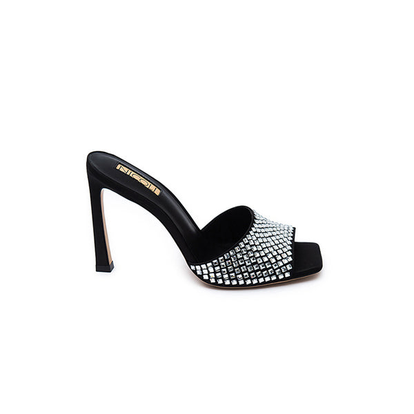 Vincenza  Luxury Embellished Mule 